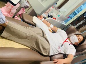 नेपाली नयाँ बर्षमा ओसाकामा रक्तदान