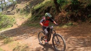 ‘डाउन हिल’ माउण्टेन बाईक प्रतियोगीतामा हिमालय सिंगल प्रथम
