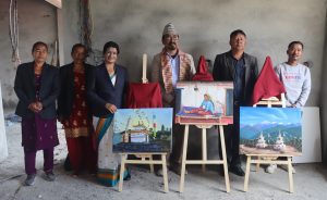 क्यानभासमा मेलुङ–२०८२ प्रदर्शनी