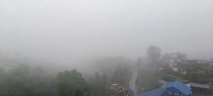 दोलखाको अधिकाङ्श भेगमा विहानै देखी भारी बर्षा