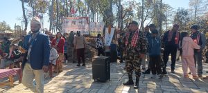 पृथ्वी जयन्तीको अवसरमा गढी प्रवद्धन अभियान