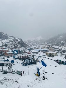 कालिञ्चोक र शैलुङमा बाक्लो हिमपात