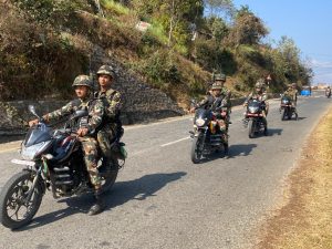 नेपाली सेनाको निर्वाचन लक्षित पट्रोलिङ