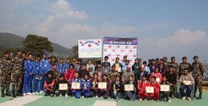 सेना दिवसको अवसरमा हाजिरी जवाफ प्रतियोगिता