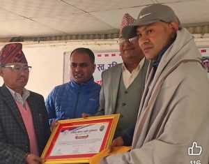 रविन्द्र गौतम स्मृति पत्रकारिता पुरस्कार शिवाकोटीलाई