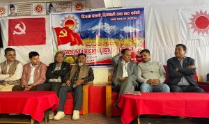 एमाले दोलखाको चियापान